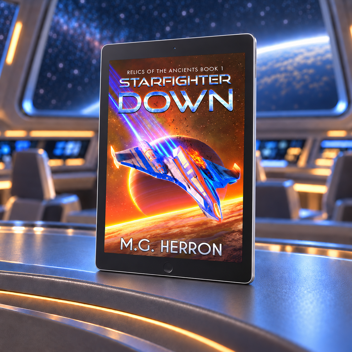 Book 1: Starfighter Down - MG Herron Books