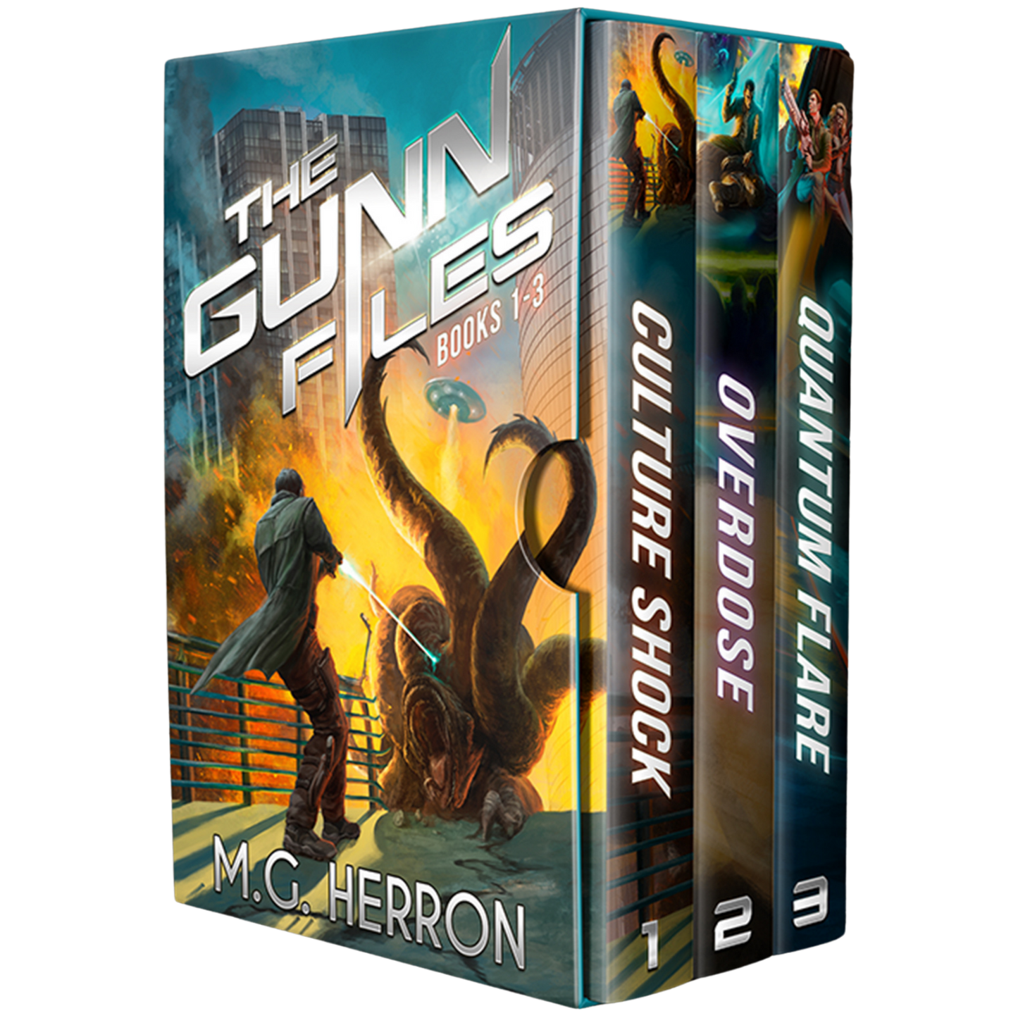 The Gunn Files (Book 1-3): A Bounty Hunter Sci-Fi Mystery E-Book Bundle