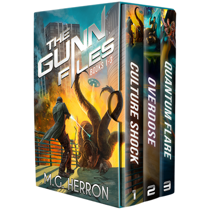The Gunn Files (Book 1-3): A Bounty Hunter Sci-Fi Mystery E-Book Bundle