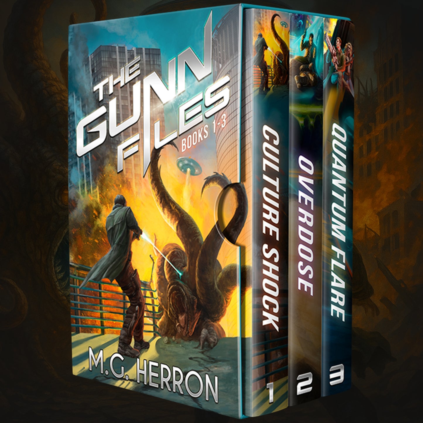 The Gunn Files (Book 1-3): A Bounty Hunter Sci-Fi Mystery E-Book Bundle