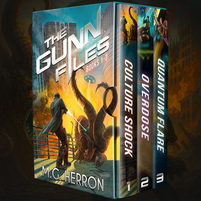 The Gunn Files (Book 1-3): A Bounty Hunter Sci-Fi Mystery E-Book Bundle