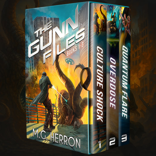 The Gunn Files (Book 1-3): A Bounty Hunter Sci-Fi Mystery E-Book Bundle