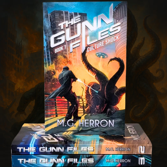 The Gunn Files (Book 1-3): A Bounty Hunter Sci-Fi Mystery Paperback Bundle
