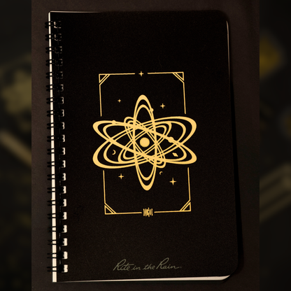 Notebook in Ruins theme