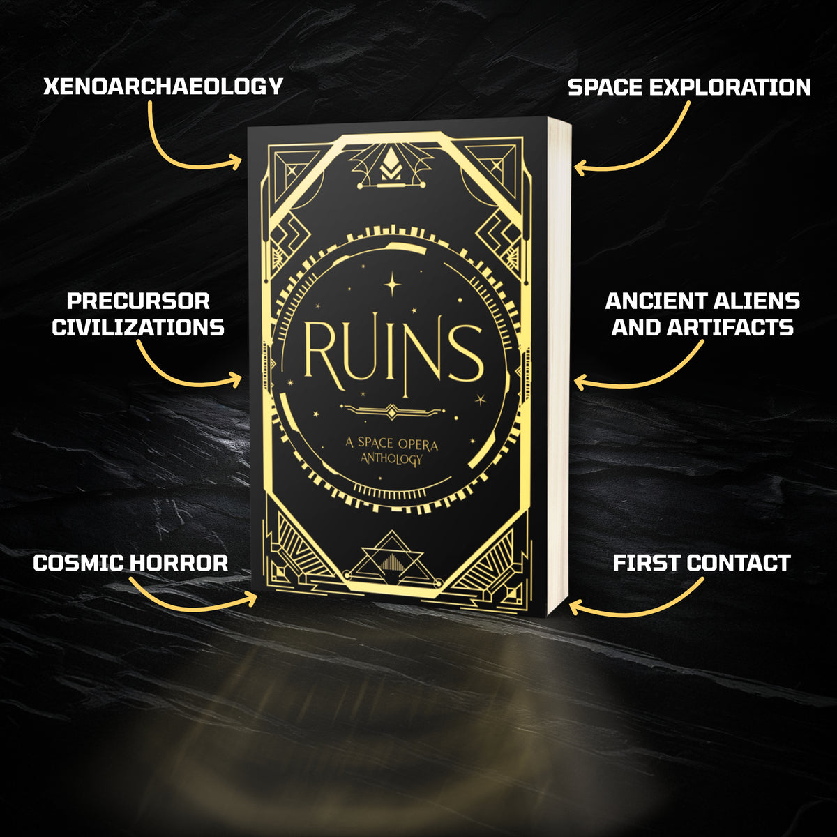 RUINS Tropes:
Xenoarchaeology
Space Exploration
Precursor Civilizations
Ancient Aliens and Artifacts
Cosmic Horror
First Contact