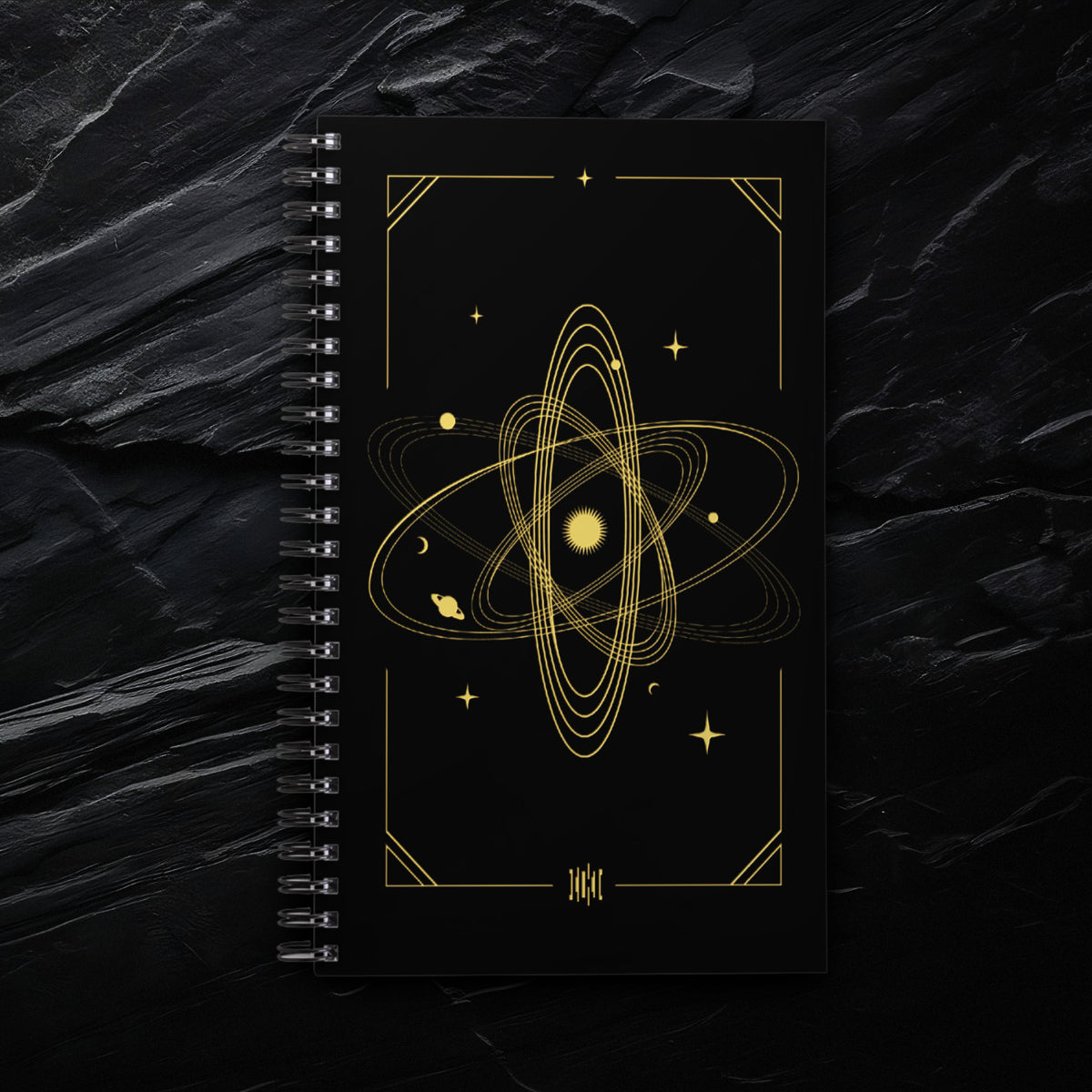 Notebook in Ruins theme