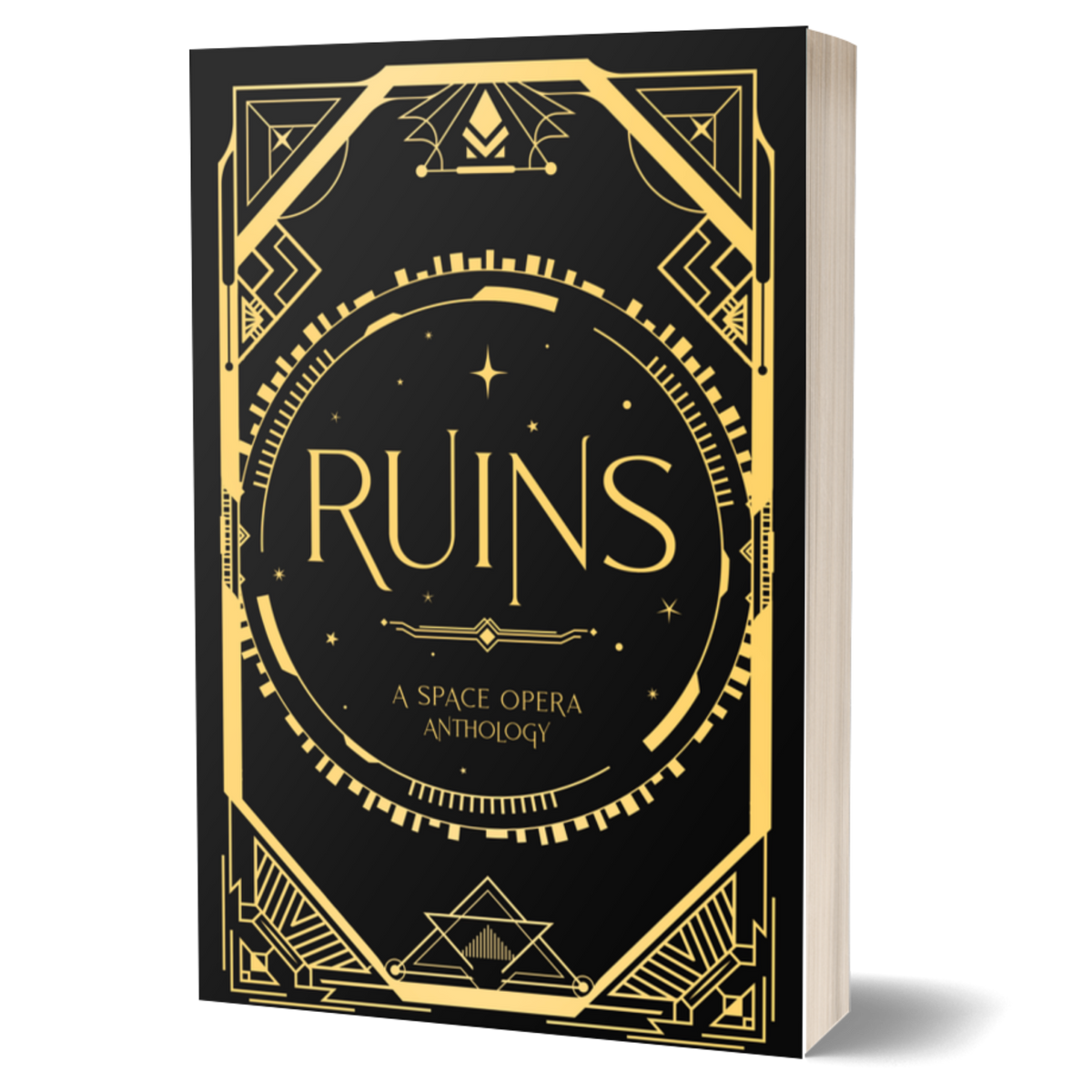 Ruins in 3D Book Mockup (Paperback) by MG Herron
