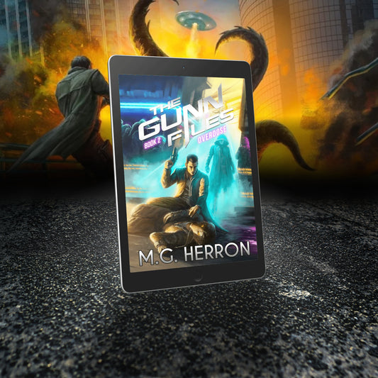 The Gunn Files book 2 Overdose in ebook format by MG Herron