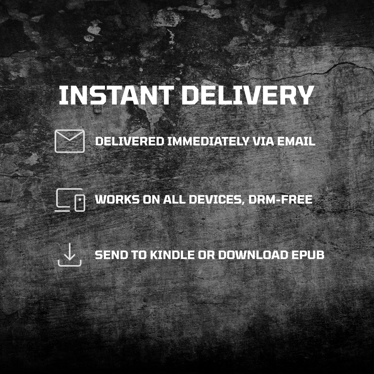 Instant Delivery:
Delivered immediately via email
Works on all devices, DRM-FREE
Send to kindle or download epub