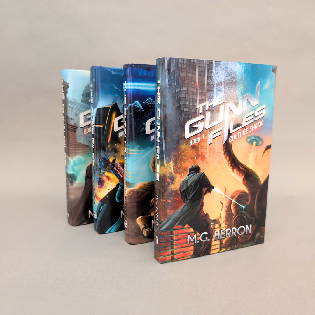 The Gunn Files: Exclusive Signed Hardback Bundle