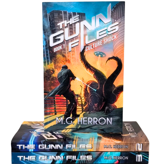The Gunn Files Book 1-3 Bundle Image in Paperback by M.G. Herron