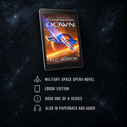 Book 1: Starfighter Down - MG Herron Books