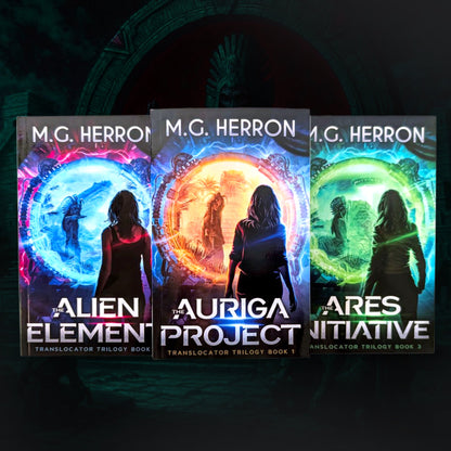 Multi-Series Paperback Bundle: Relics of the Ancients + The Translocator Trilogy + The Gunn Files - MG Herron Books