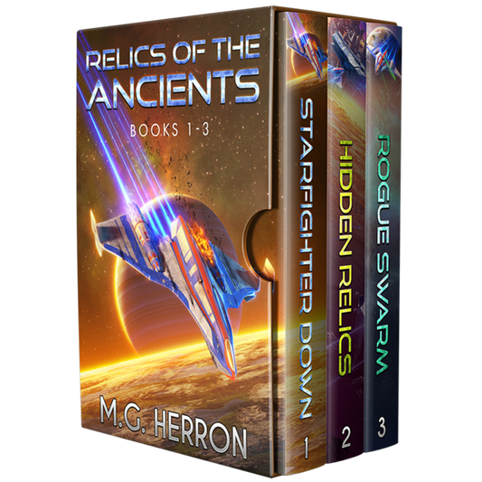 Relics of the Ancients (Books 1-3): A Military Space Opera E-Book Bundle - MG Herron Books