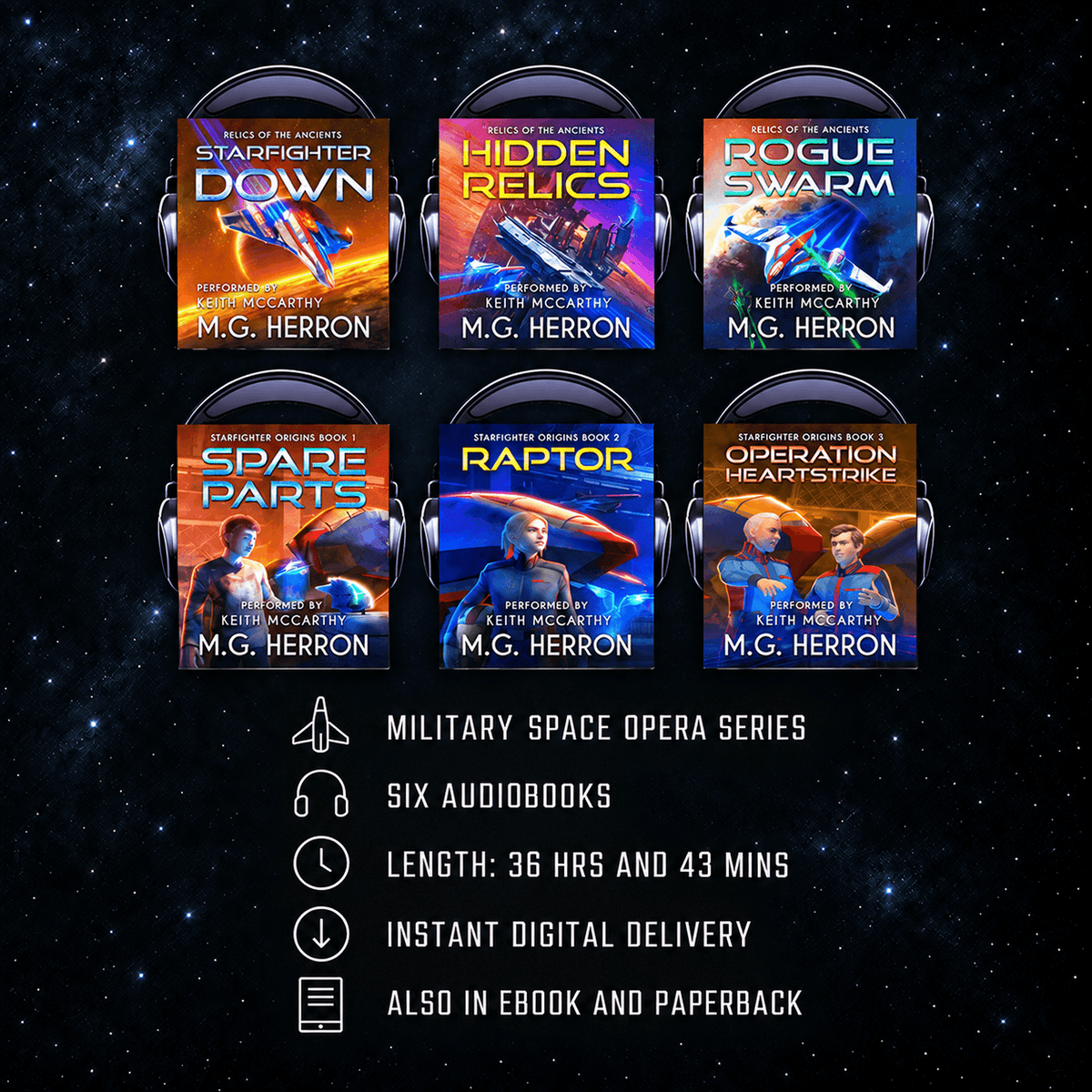 Relics of the Ancients: Exclusive Audiobook Bundle - MG Herron Books