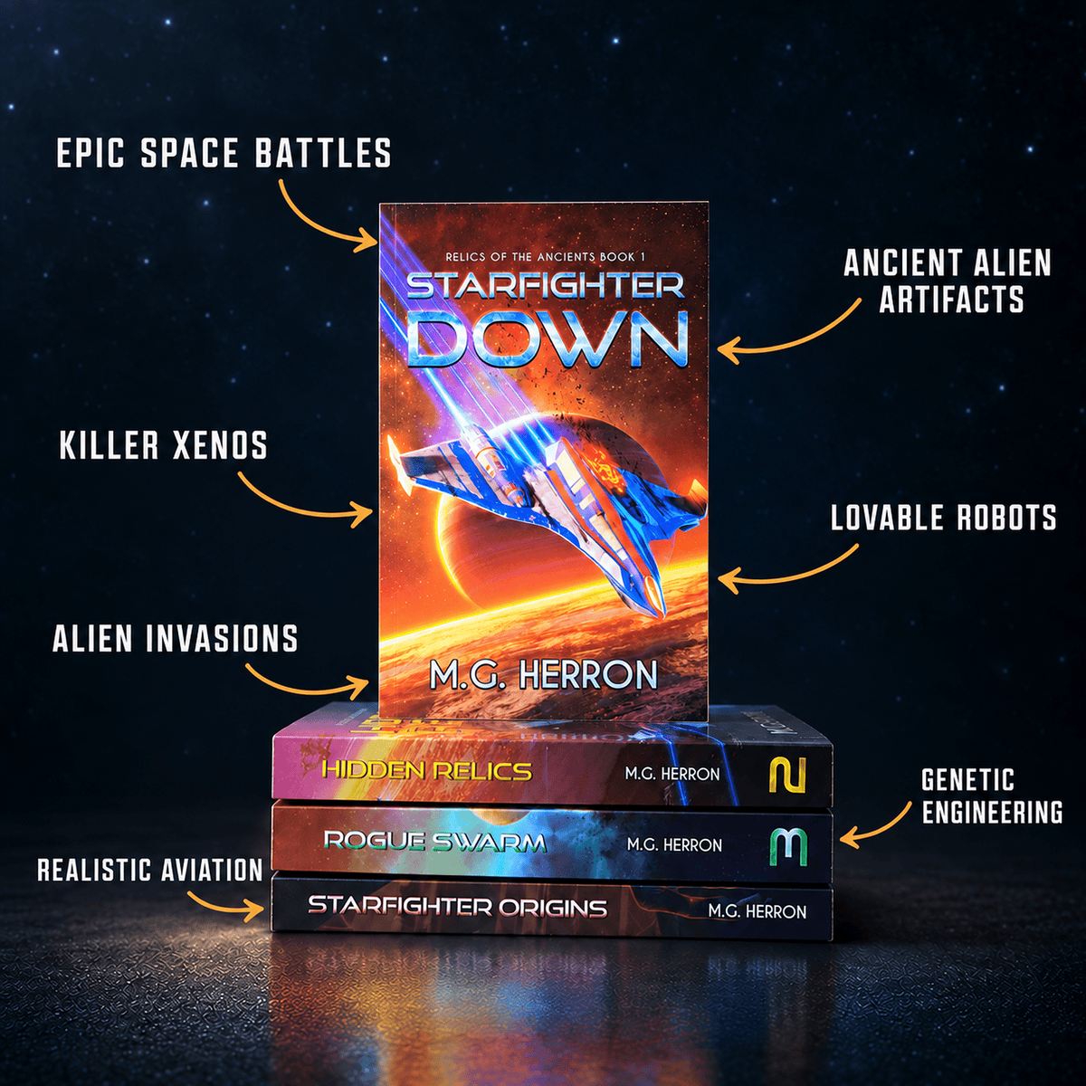 Relics of the Ancients: Exclusive Paperback Bundle - MG Herron Books