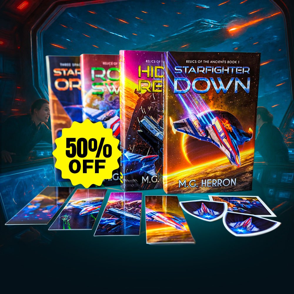 Relics of the Ancients: Exclusive Signed Hardback Bundle - MG Herron Books