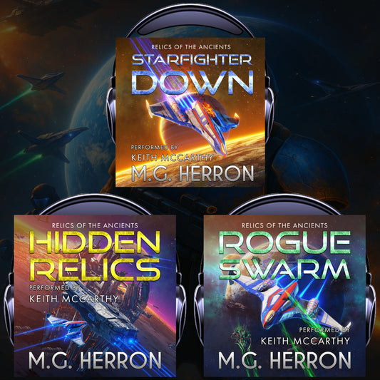 Relics of the Ancients (Books 1-3): A Military Space Opera Audiobook Bundle
