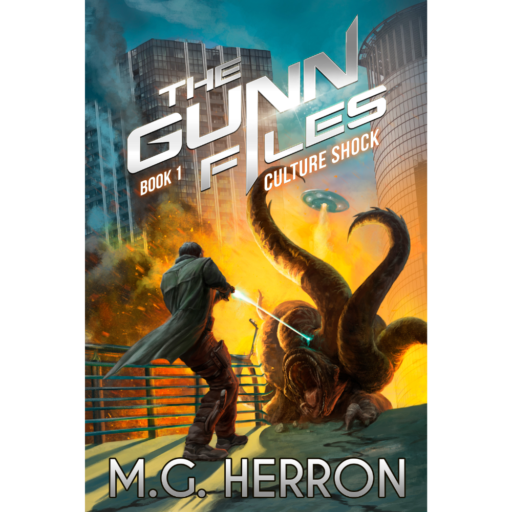 The Gunn Files (Book 1-3): A Bounty Hunter Sci-Fi Mystery E-Book Bundle - MG Herron Books