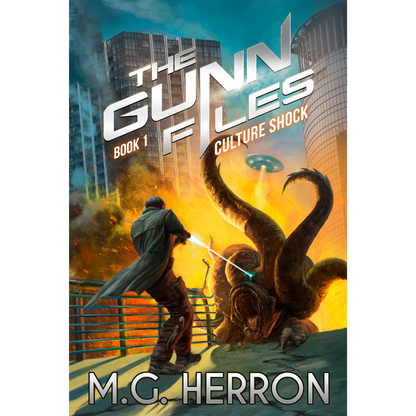 The Gunn Files (Book 1-3): A Bounty Hunter Sci-Fi Mystery E-Book Bundle - MG Herron Books