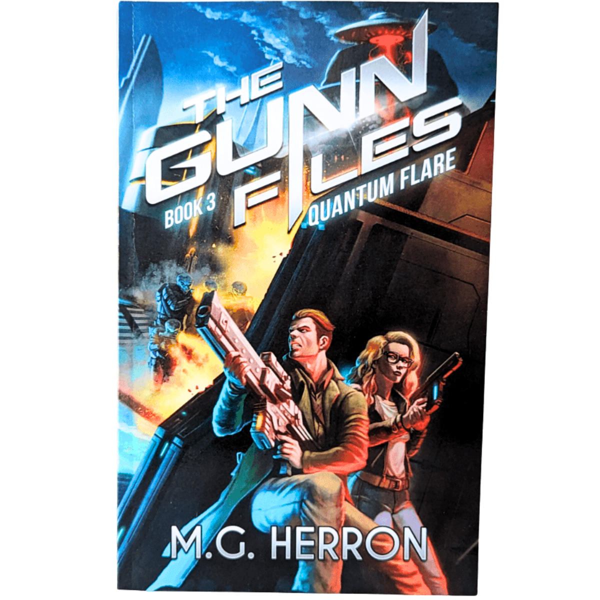 The Gunn Files (Book 1-3): A Bounty Hunter Sci-Fi Mystery Paperback Bundle - MG Herron Books