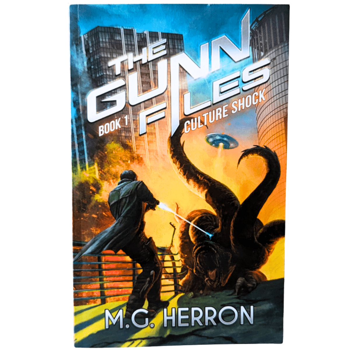 The Gunn Files (Book 1-3): A Bounty Hunter Sci-Fi Mystery Paperback Bundle - MG Herron Books