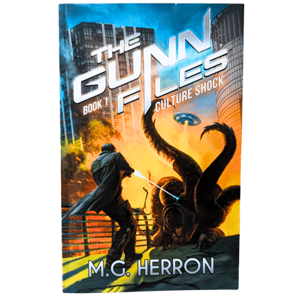 The Gunn Files (Book 1-3): A Bounty Hunter Sci-Fi Mystery Paperback Bundle - MG Herron Books
