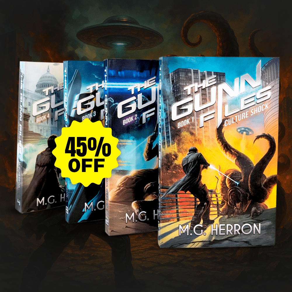 The Gunn Files: Exclusive Paperback Bundle - MG Herron Books