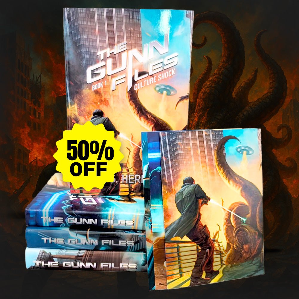 The Gunn Files: Exclusive Signed Hardback Bundle - MG Herron Books