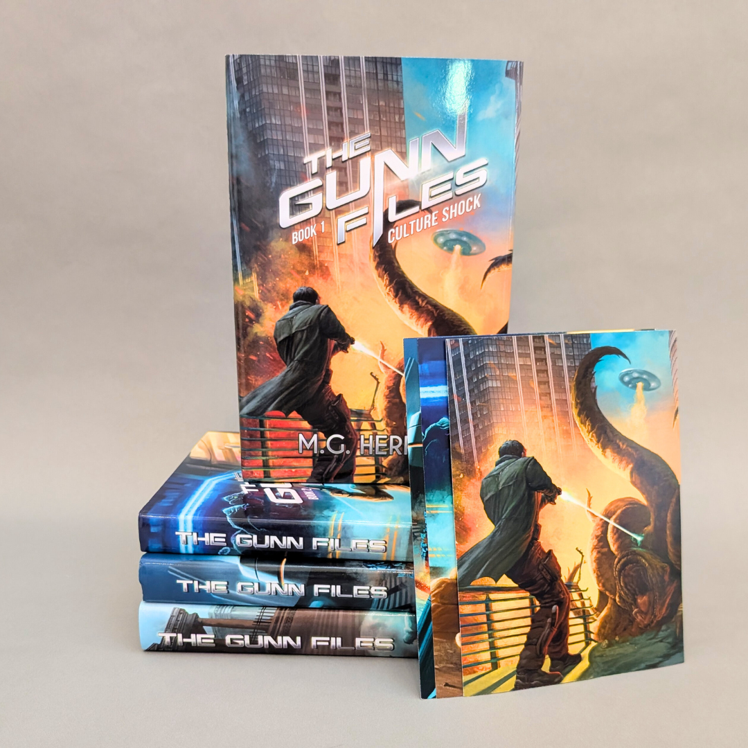 The Gunn Files: Exclusive Signed Hardback Bundle - MG Herron Books