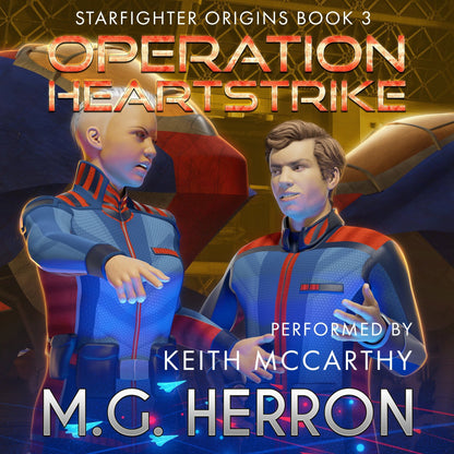 Book 3: Operation Heartstrike (Audiobook) - MG Herron Books